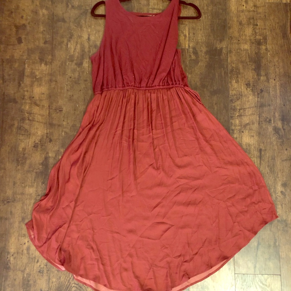 Burgundy Loft Dress